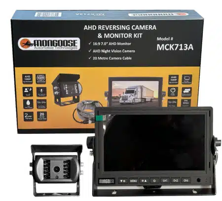 Mongoose MCK713A - 7" Monitor & Camera Kit AHD/HI DEF