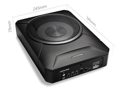 Alpine PWE-S800 - 8-INCH (20CM) Powered Subwoofer
